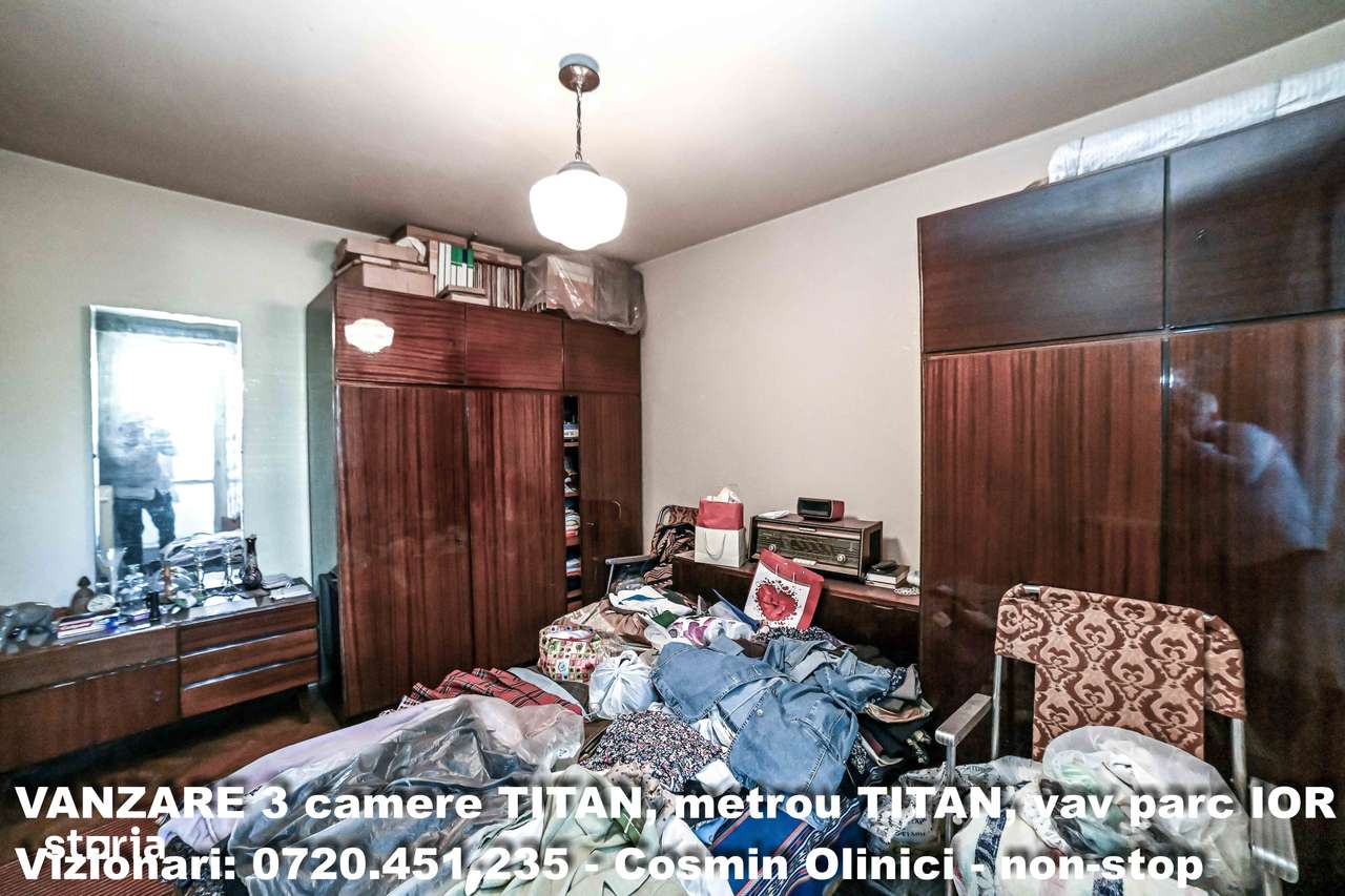 Vanzare 3 camere TITAN, Aleea Barajul Lotru, metrou, parc-12