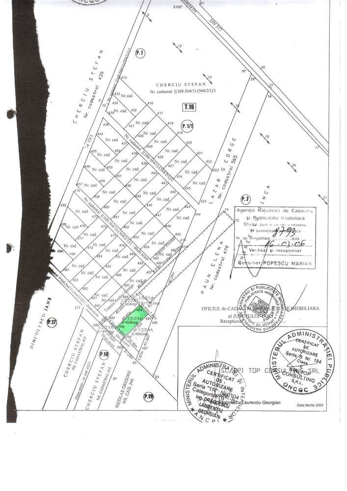 Teren intravilan zona Ford,cartier Casa Noastra,Al.III Stejarului.-4