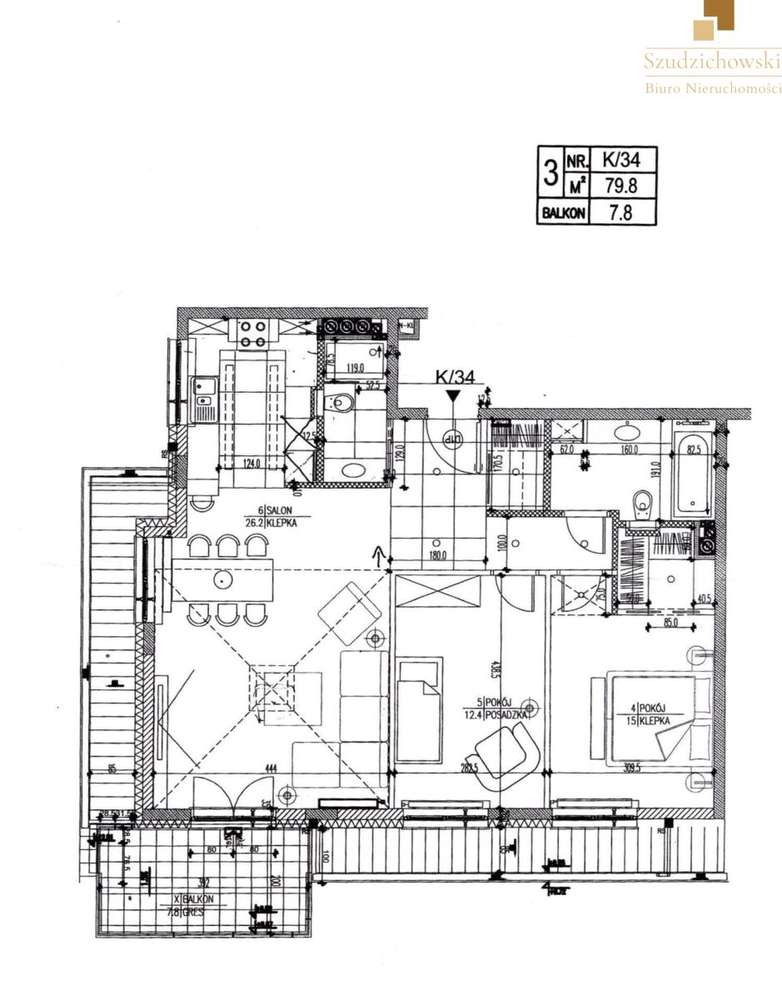 3 pokoje Wilanów, Al. Rzeczypospolitej 10-13