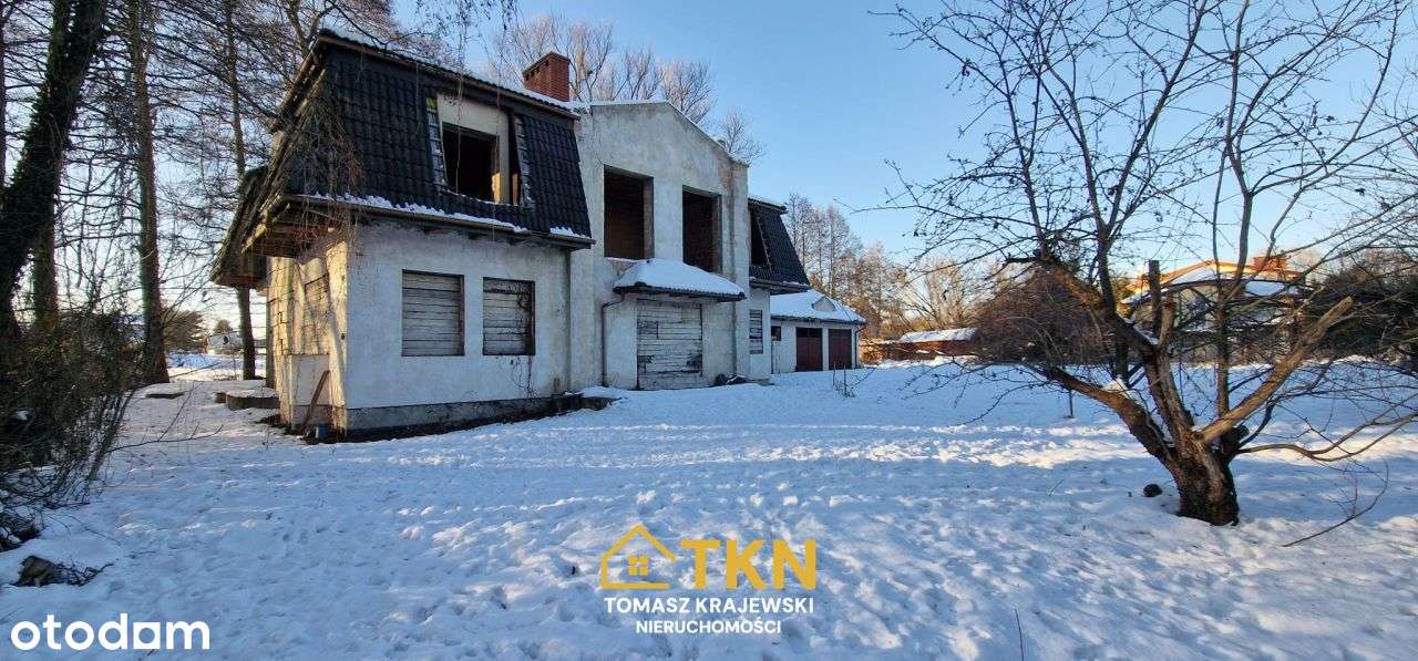 Działka 1620 m² z domem Warszawa-Ursynów-0