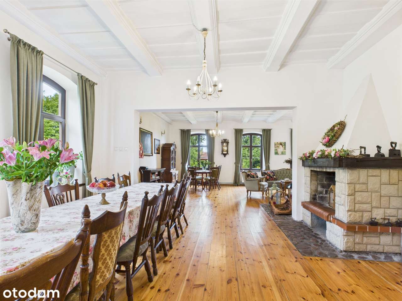 Dworek nad jeziorem na Mazurach - usługi hotelowe/gastronomiczne-6