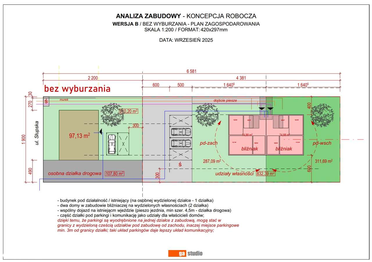 Działka 1254m2 + Lokal użytkowy/mieszkalny 80m2 - Pełny obrazek: 3/10