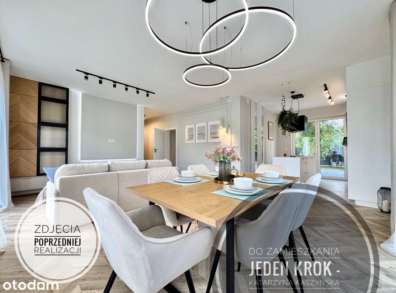 Nowy, urządzony pod klucz 5 pokoi z kominkiem i garażem tani notariusz - Pełny obrazek: 5/12