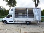 Opel MOVANO PLANDEKA 10 PALET WEBASTO KLIMATYZACJA TEMPOMAT 170KM [ 162352 ] - 9