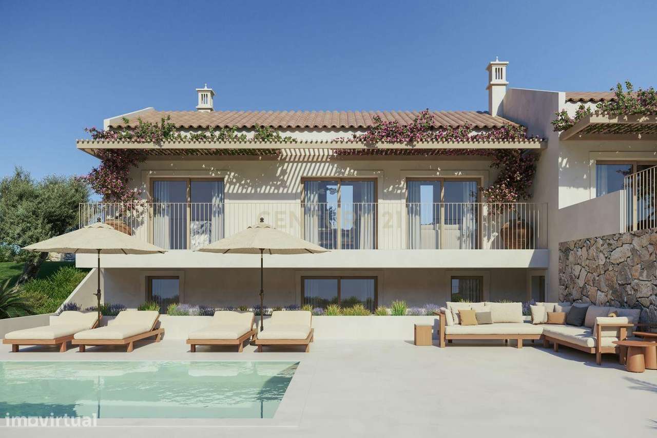 Moradia T4 com piscina e vista mar, em Eira da Palma, Tavira – projeto - Grande imagem: 2/17