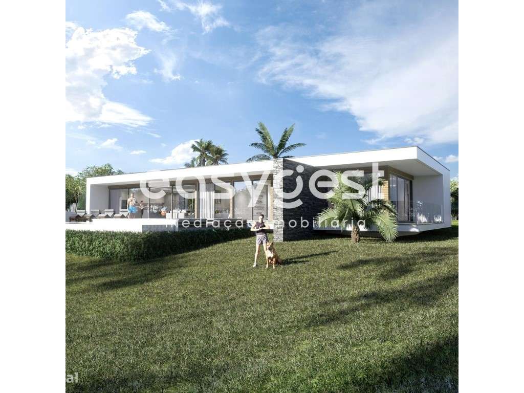 Moradia isolada unifamiliar T3 composta por piscina infinita - Grande imagem: 1/12