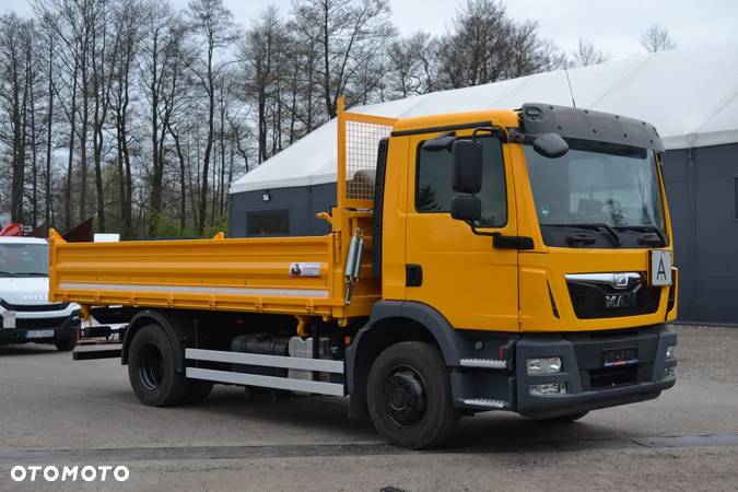 MAN TGM 15.250 Nowy 3-stronny WYWROT Kiper Wywrotka Manual BLOKADA MOSTU - 12