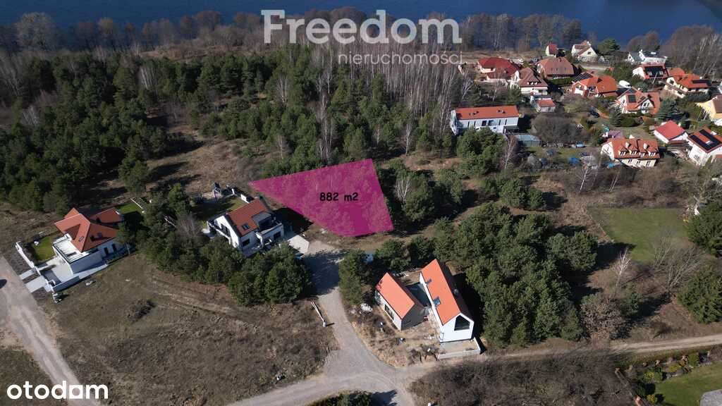 Urokliwa działka nad Jeziorem Ukiel - Pełny obrazek: 1/9