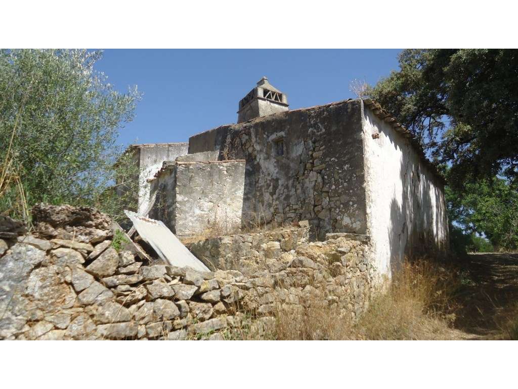 Terreno com ruína, Machados, S. Brás de Alportel, Algarve - Grande imagem: 1/12