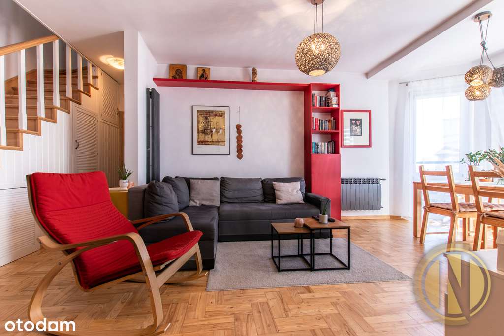 Dwupoziomowe 4 pokoje, Krowodrza, 78,5 m², 3 pięto – pohled 4