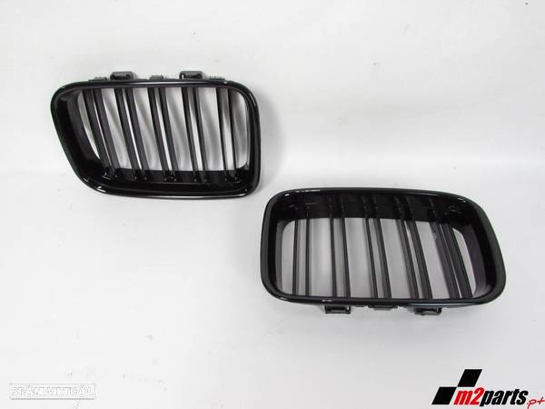 Grelhas Duplas Em ABS Novo BMW 3 Compact (E36)/BMW 3 (E36)/BMW 3 Coupe (E36)/BMW... - 4