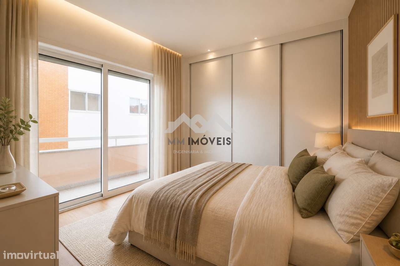 Apartamento T3 Aguas Santas Renovado 3 Frentes Varandas Gara