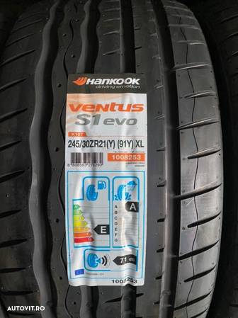 vand 4 anvelope 245/30/21 hankook de vară noi - 2