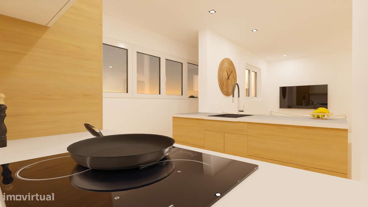 T2 em Setúbal totalmente renovado - Grande imagem: 3/33