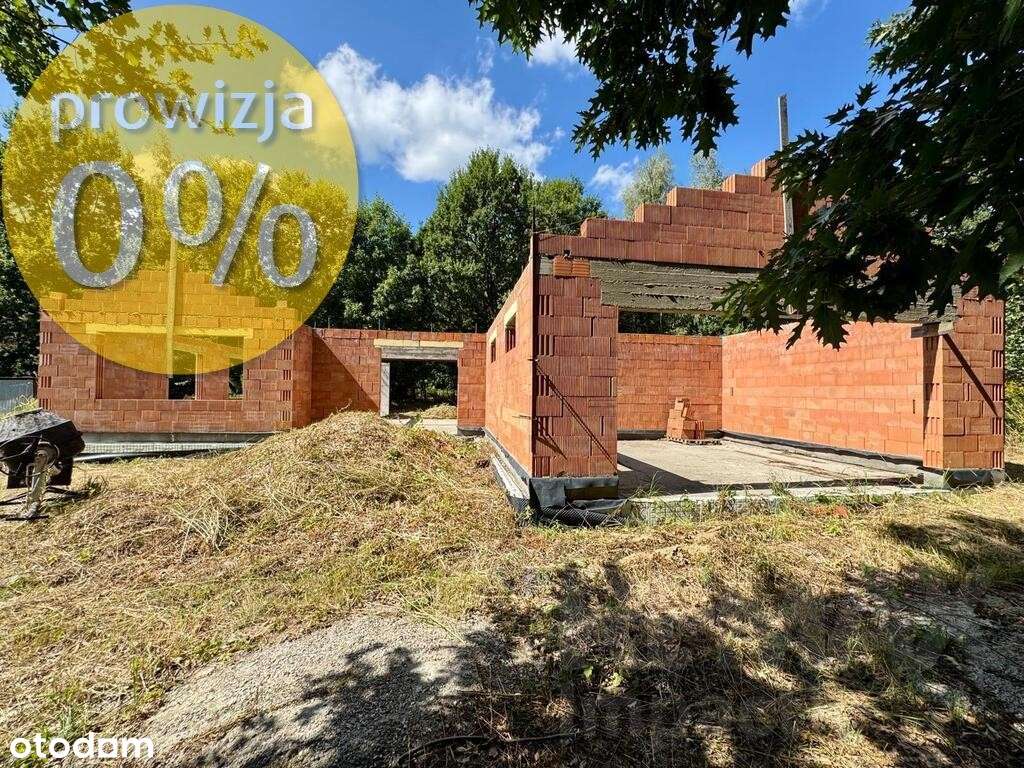 Dom parterowy w stanie surowym – Rybnik