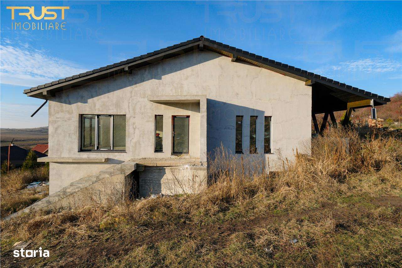 Casa individuala l Teren 792mp l  260mpu l  Chinteni l  semifinisat l - Imagine principală: 3/16