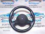 VOLANTE GUIADOR COMPLETO FORD 96FB14A664BA 3S51B042B85ACZ FORD STREETKA STREET KA RL2 CABRIO CABRIOLET KA RB PELE PERFURADA DESPORTIVO AIRBAG - 1