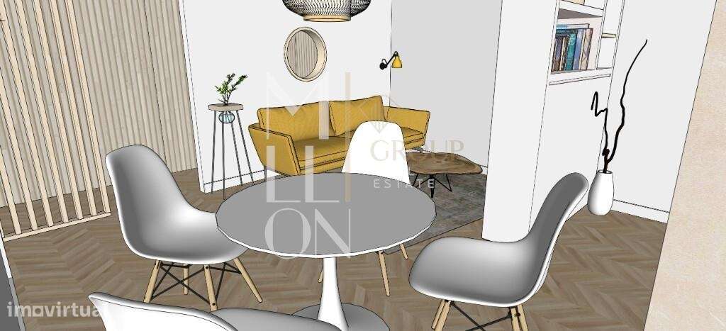 Andar de Moradia Bi-Familiar T2 Remodelada no Centro de Olhão - Grande imagem: 2/23