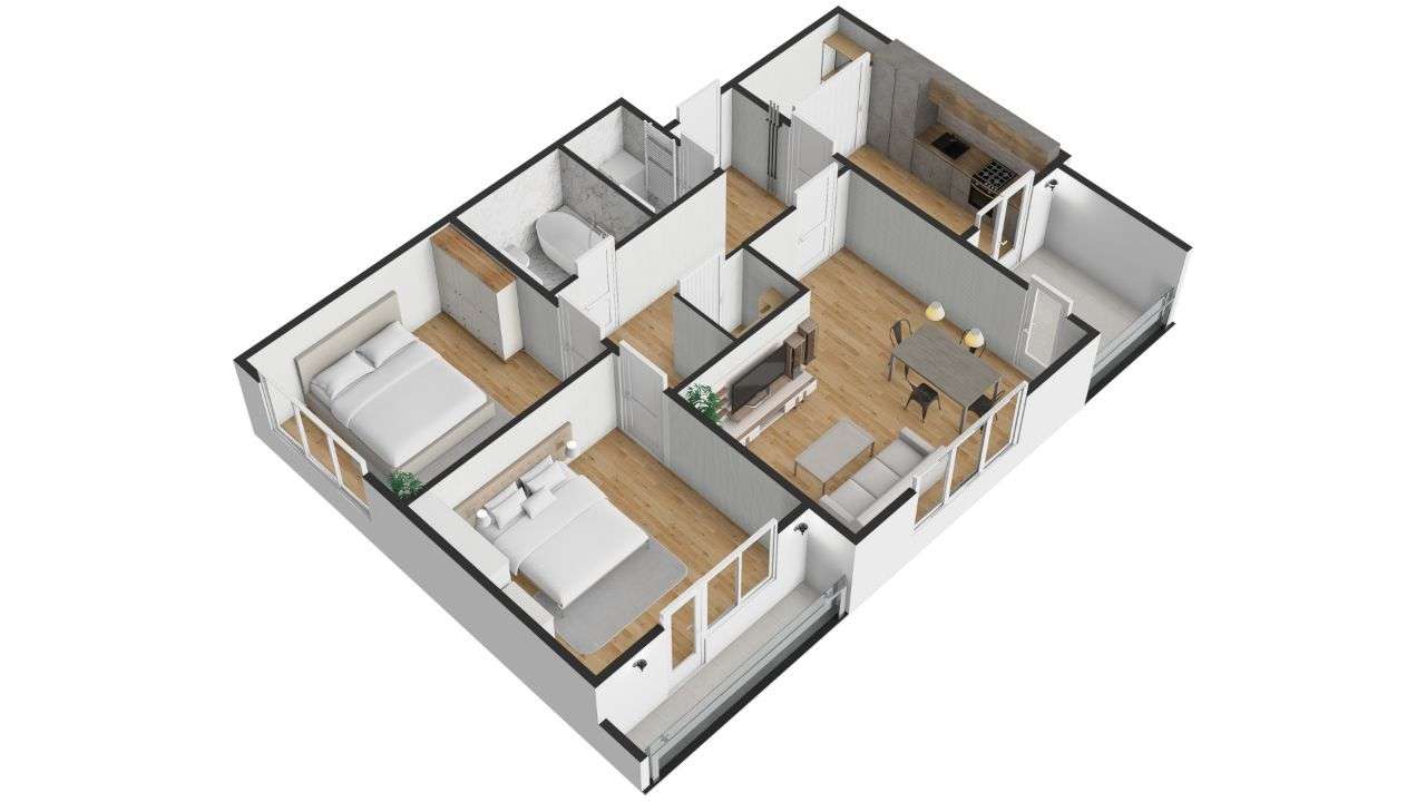 Direct PROPRIETAR - Ap.3 camere Etaj 1-str O Goga -Vilă NOUĂ 2025-6