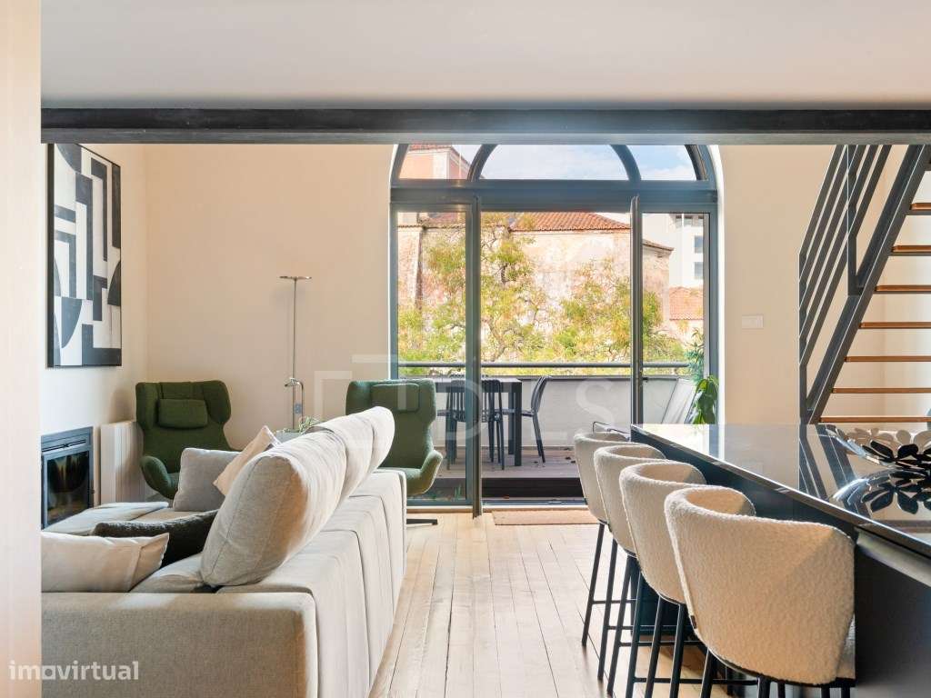 Apartamento T1 com terraço e estacionamento, em Santos, Lisboa - Grande imagem: 4/27