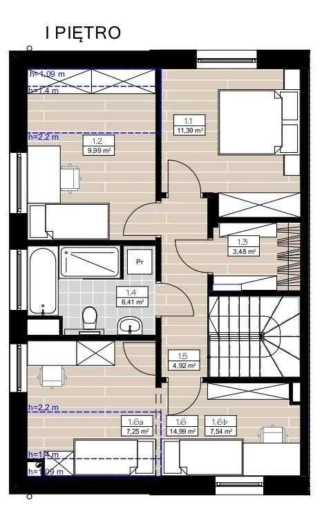 Bliźniak, ul. Przytulna, 0% Prowizji,0% Podtku Pcc - Pełny obrazek: 5/17
