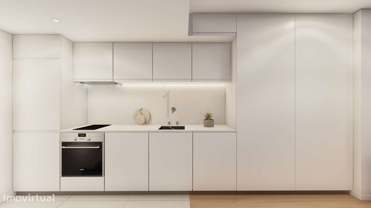 Estudio T0 em Vila Nova de Gaia com varanda - Grande imagem: 5/16