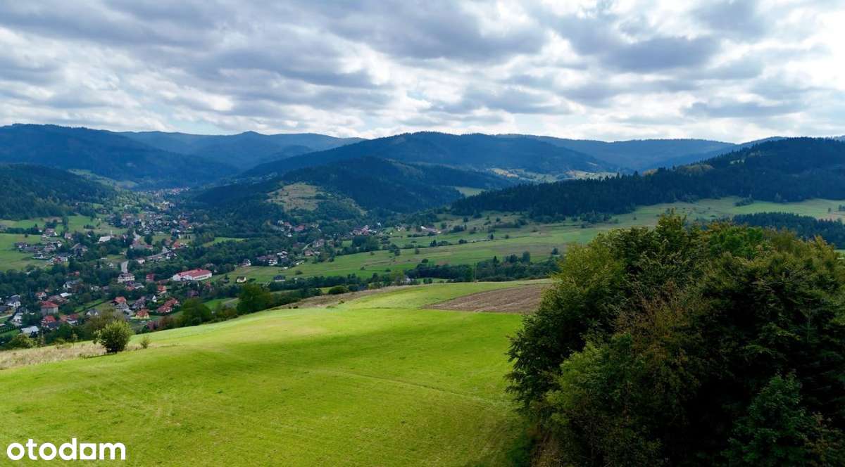 Widokowa działka w Porębie Wielkiej - Pełny obrazek: 5/8