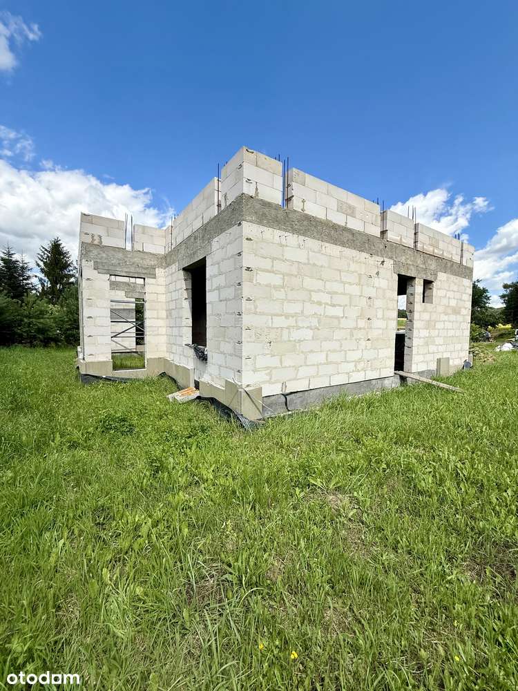 Nowoczesny dom parterowy 95 m² w trakcie budowy – działka 9 ar – Sumin - Pełny obrazek: 5/12