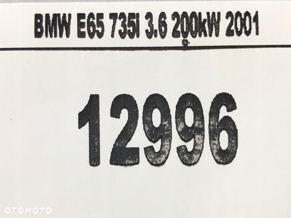 BMW 7 E65 SCHOWEK NA NARTY 3.6i - 6
