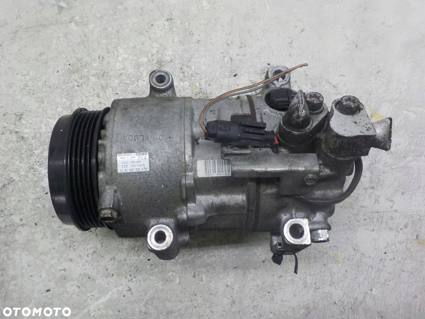 MERCEDES W169 SPRĘŻARKA KLIMATYZACJI A0022301411 - 4