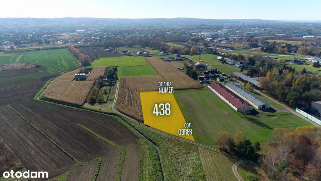 Działka 45a z WZ na 4 domy - Pustynia/Dębica - Pełny obrazek: 5/5