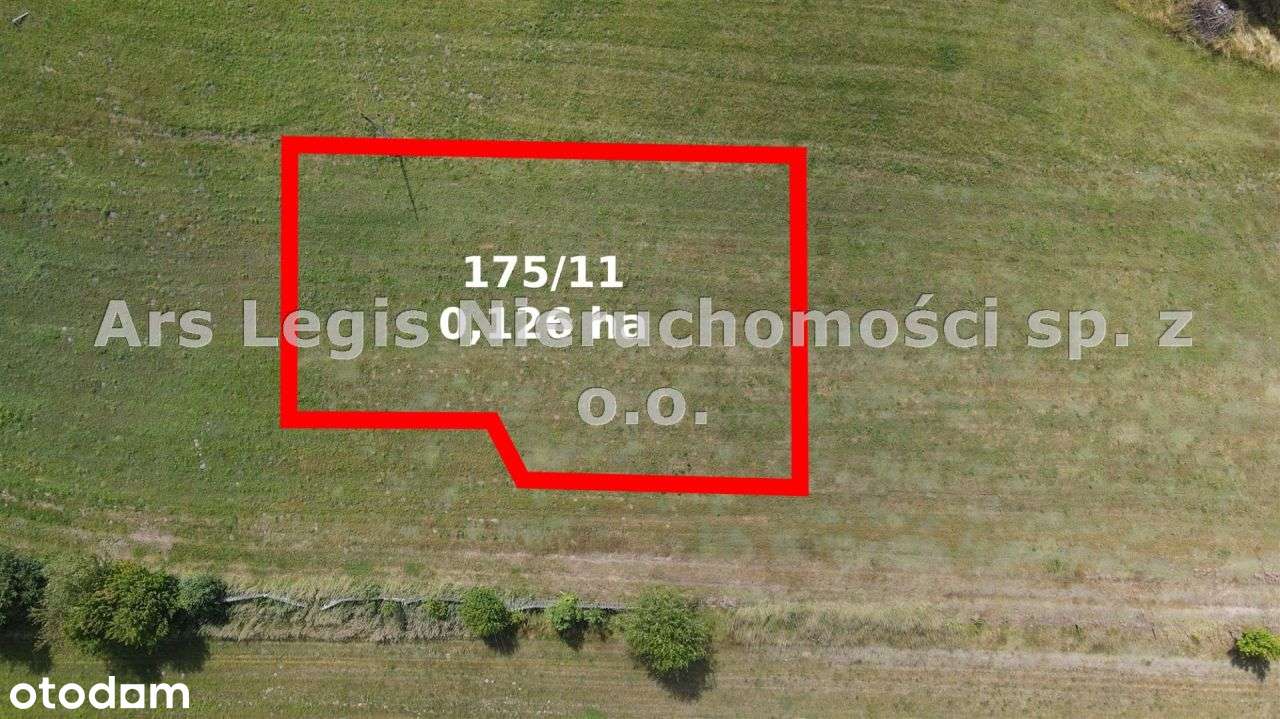 Działka, 1 000 m², Obrębizna-8