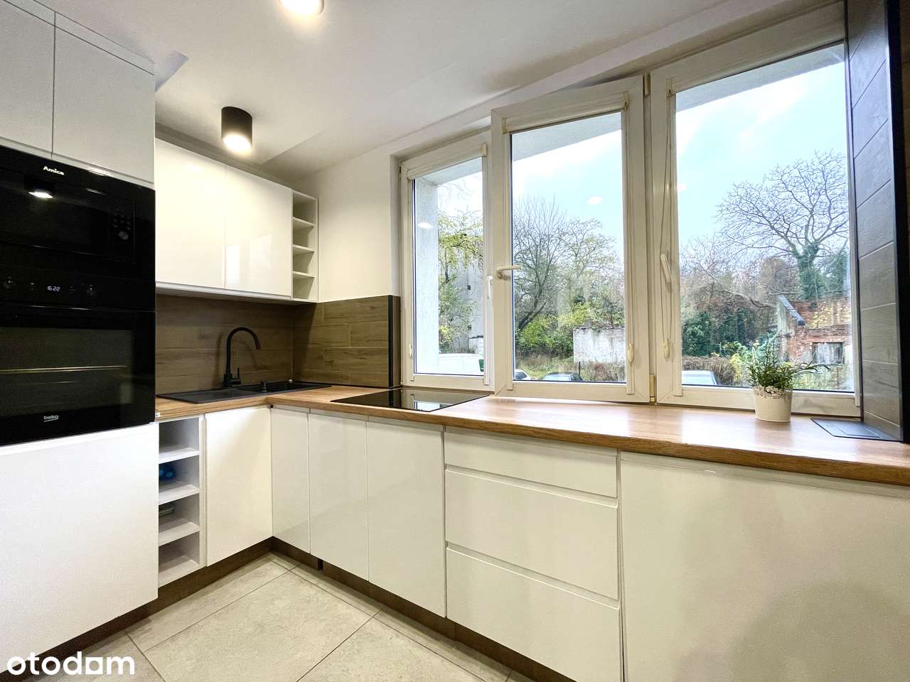 PARTER Z WIDOKIEM NA ZIELEŃ 2pokoje po remoncie–gotowe do wprowadzenia - Pełny obrazek: 5/9