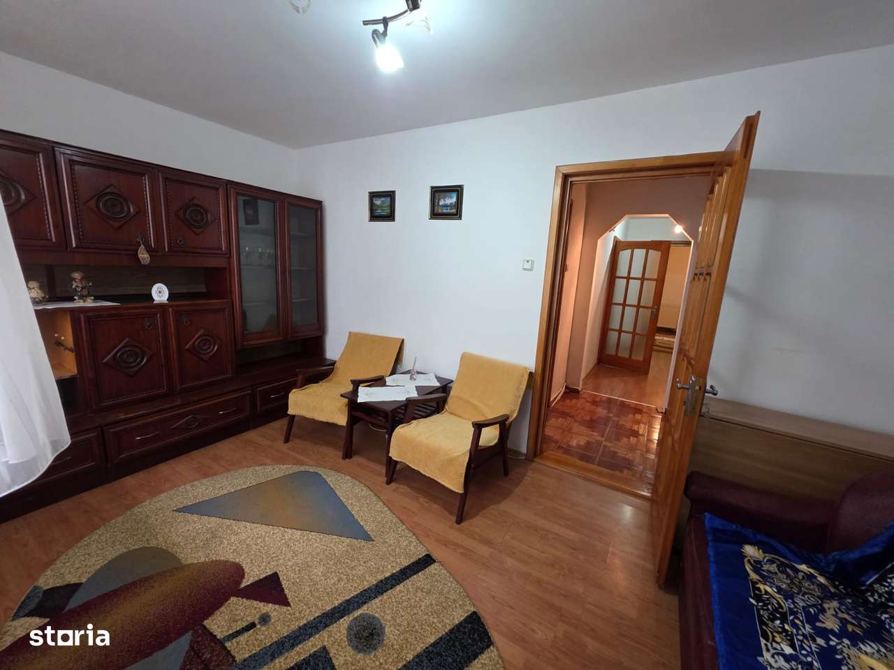 2 camere, zona Smirodava, parter, balcon, mobilat și utilat-0