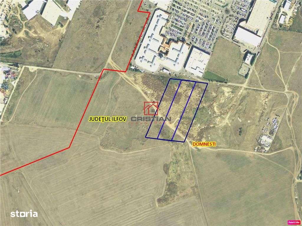 Vanzare teren Domnesti - Chiajna - Centura, ILFOV - Imagine principală: 4/4