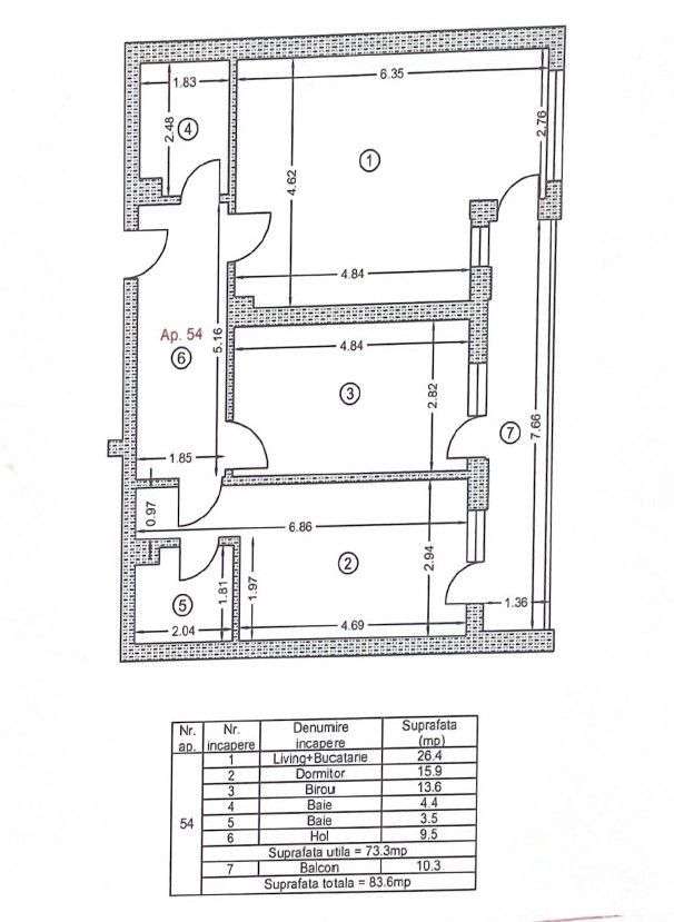 3 camere Partial Mobilat | Parcare | Boxa | Sos. Oltenitei-5