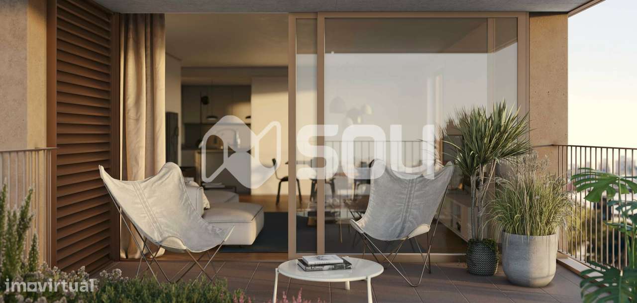 Apartamento T3 NOVO em Águas Santas, Maia - Grande imagem: 2/17