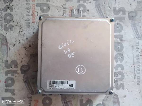 Centralina de motor Honda Civic 2005 - 37820-PMH-E12 - 1