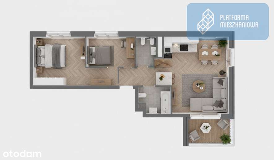 ✅ Planowana linia M3 - 3 minuty✅ Park Skaryszewski - Pełny obrazek: 4/11