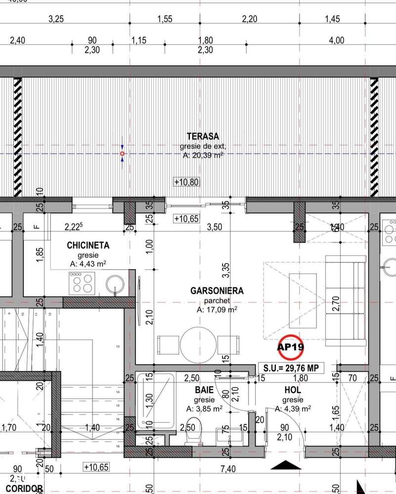 Apartament studio cu terasa 20 mp in Baile Felix Bihor-8