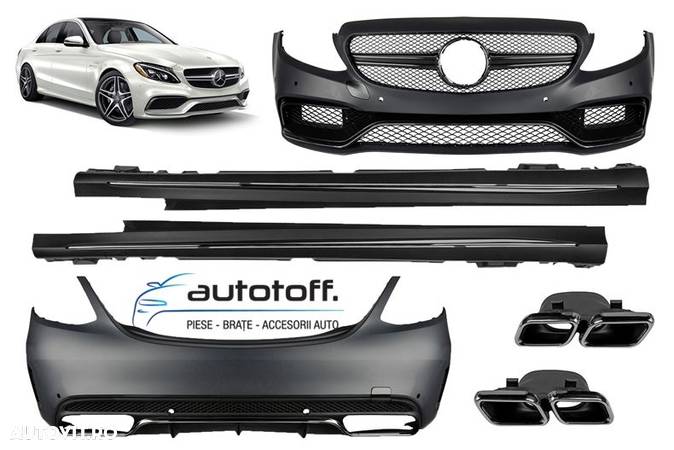 Body kit Mercedes C-Class W205 (2014+) model C63 AMG - 2