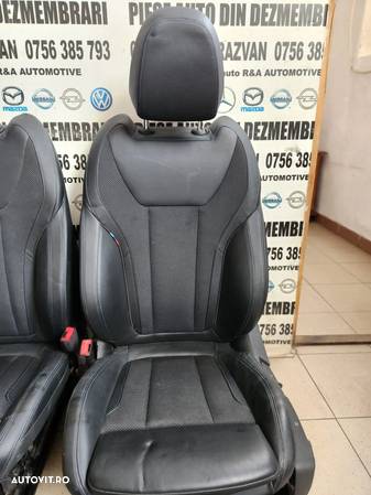 Interior Complet M Pack Scaune Bancheta Semi Piele Bmw X3 G01 Volan Stanga Cu Incalzire - Dezmembrari Arad - 5