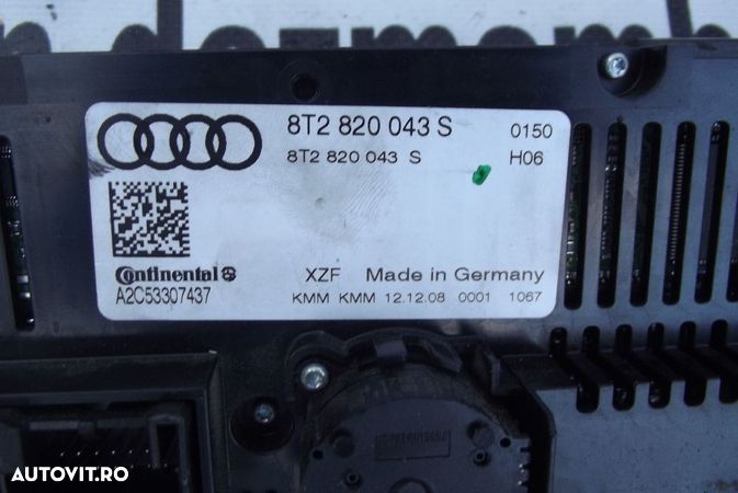 Climatronic Audi A4 B8 2008-2015 modul clima dezmembrez A4 B8 2.0 - 1
