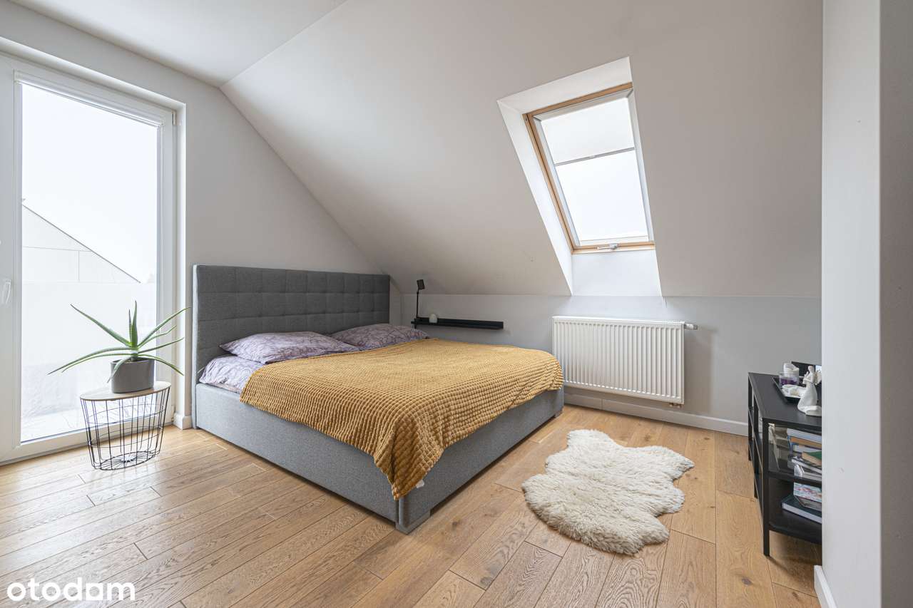 Ekonomiczny dom bliźniak,4 pokoje, Ogród, Garaż, Panele fotowoltaiczne-7