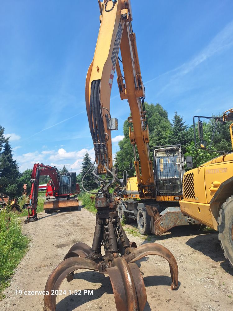 Liebherr A904 przeladunek 2008