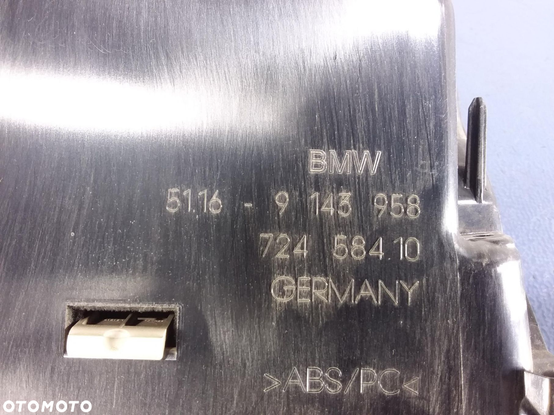 BMW 7 F01 F02 SCHOWEK KIEROWCY 9143958 - 4