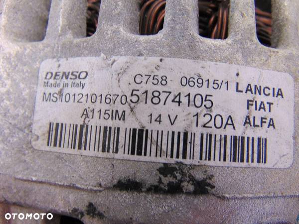 ALTERNATOR FIAT 500X 1.4T 51874105 - 6