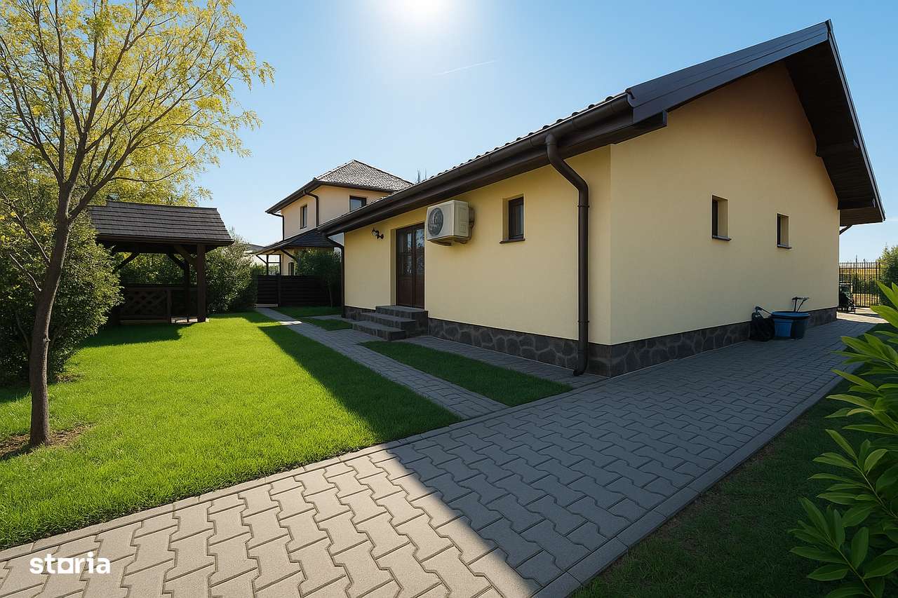 Casă parter cu curte mare – Bolintin Deal Central – 800 mp teren-1