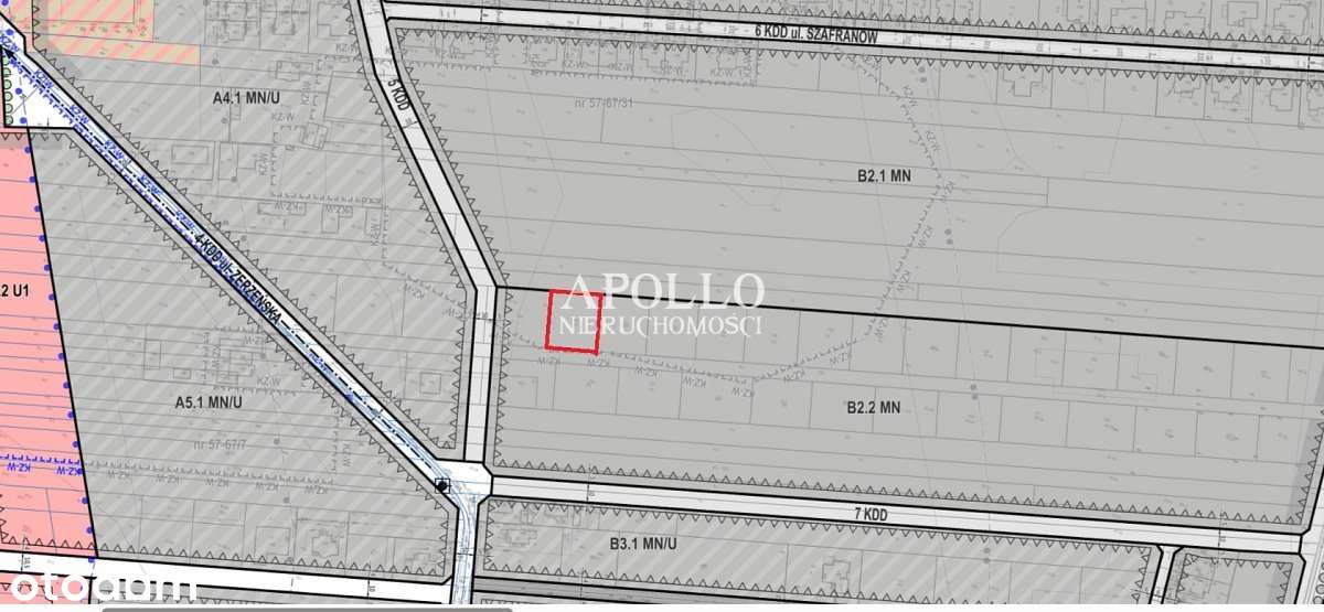 pod dom lub bliźniak z MPZP - Zerzeńska/Borków-2