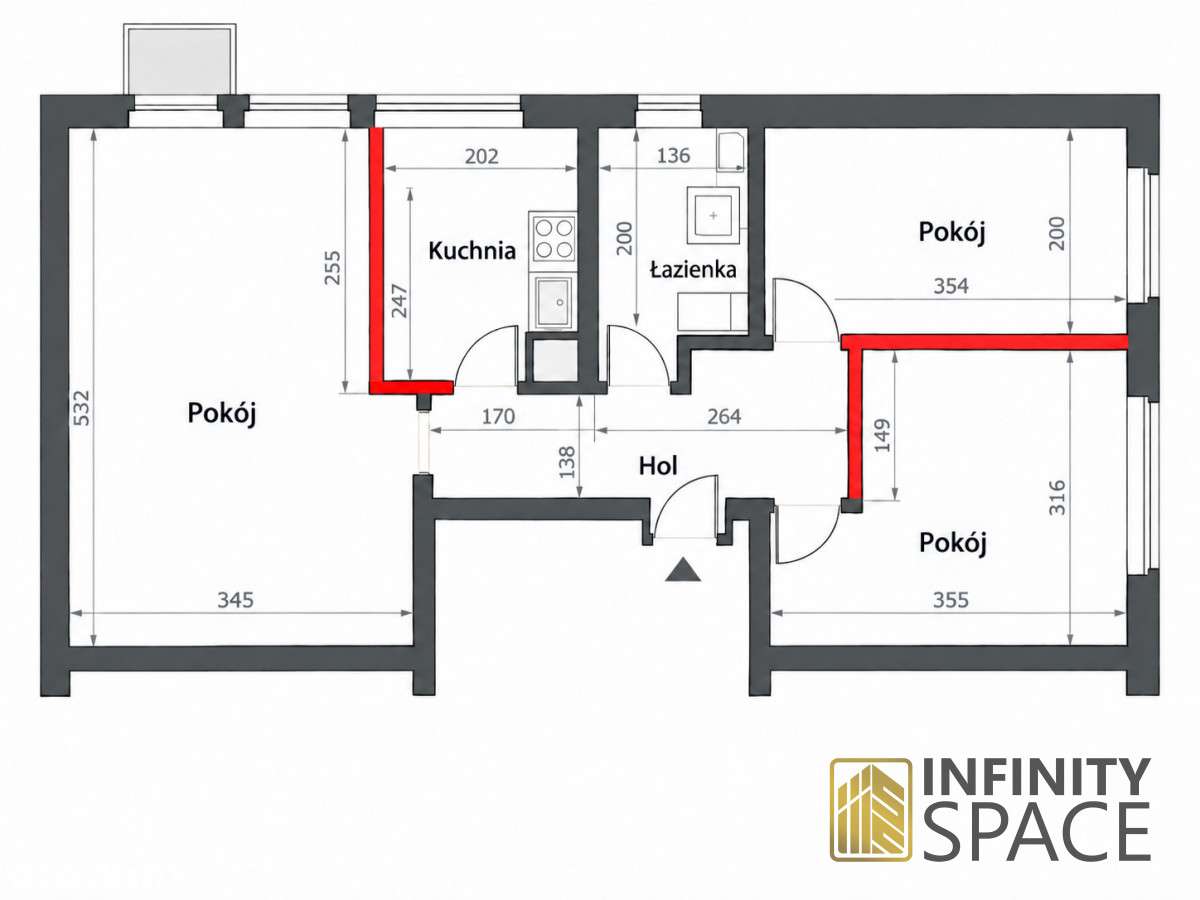 Świetny układ | M3| Balkon | Do remontu | Piaski-10